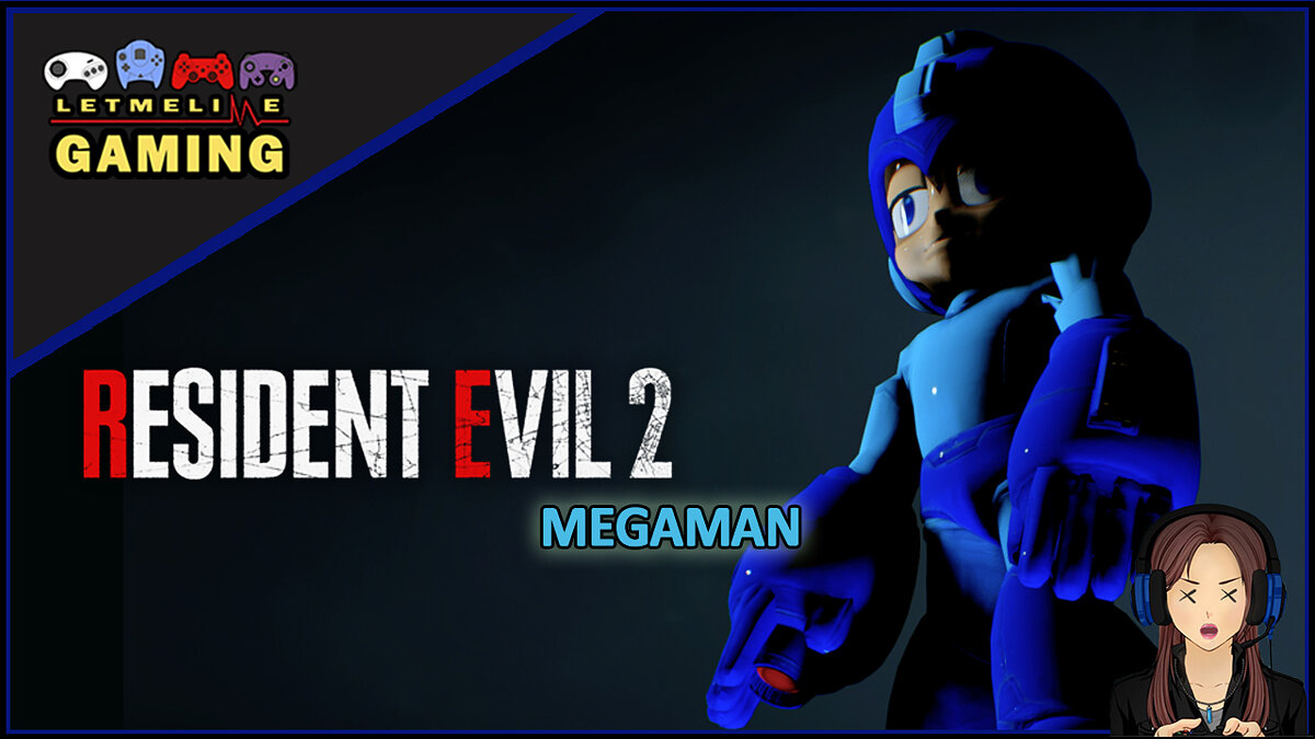 Resident Evil 2 — Mega Man instead of Mr. X