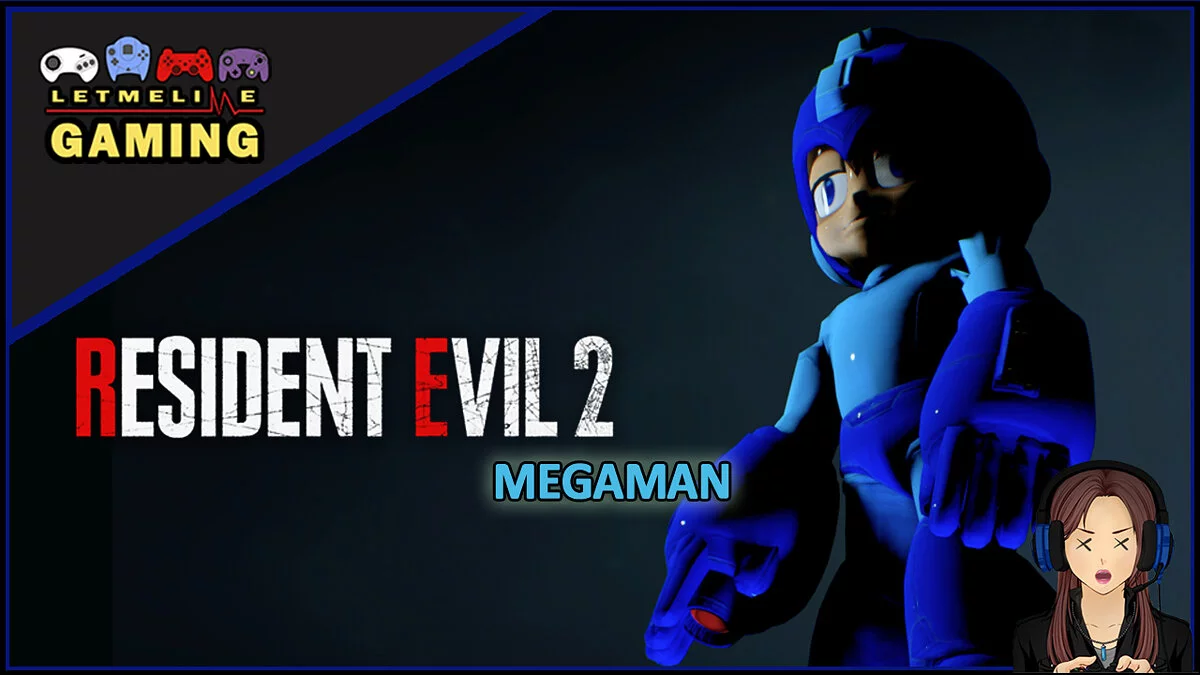 Resident Evil 2 — Mega Man instead of Mr. X