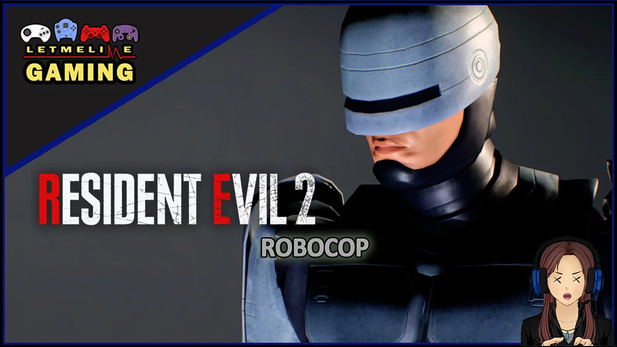 Resident Evil 2 — RoboCop instead of Mr. X