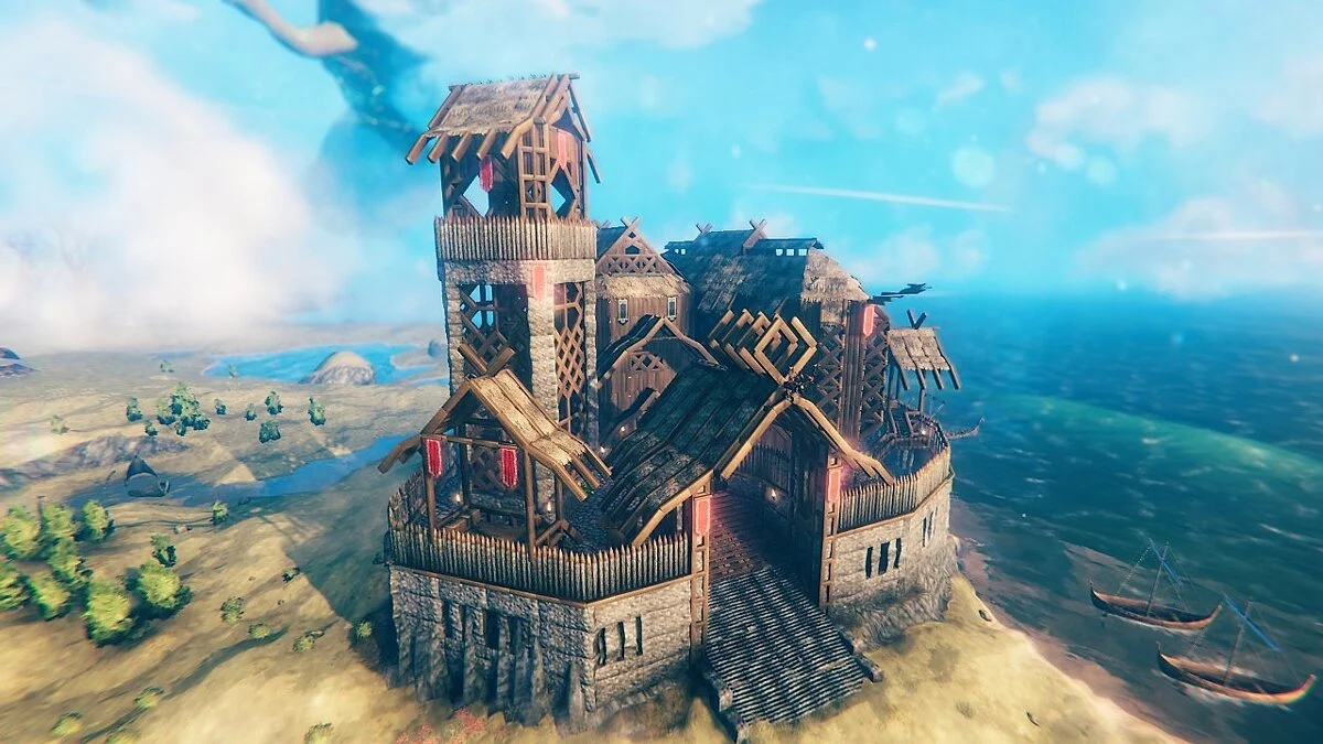 Valheim — Kairos - mini Viking fortress