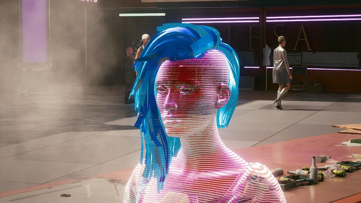 Cyberpunk 2077 — Fully holographic body