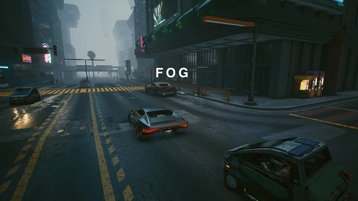 Cyberpunk 2077 — Зміна погоди