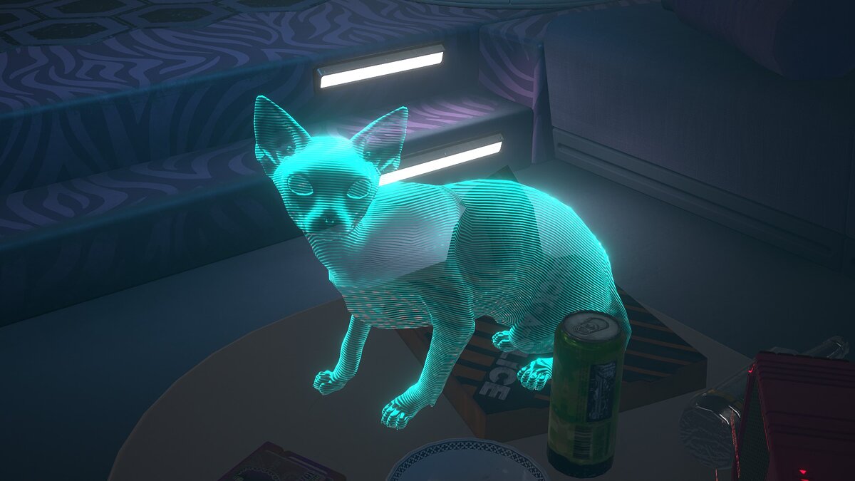 Cyberpunk 2077 — Cat hologram