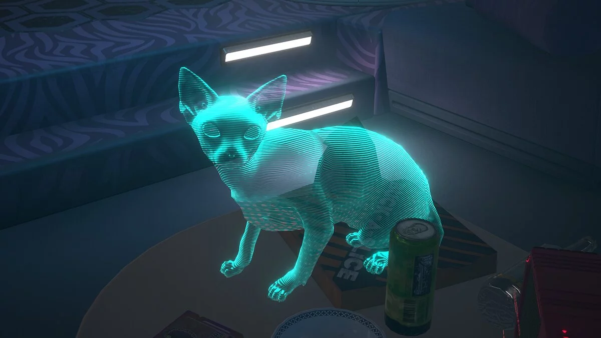 Cyberpunk 2077 — Cat hologram