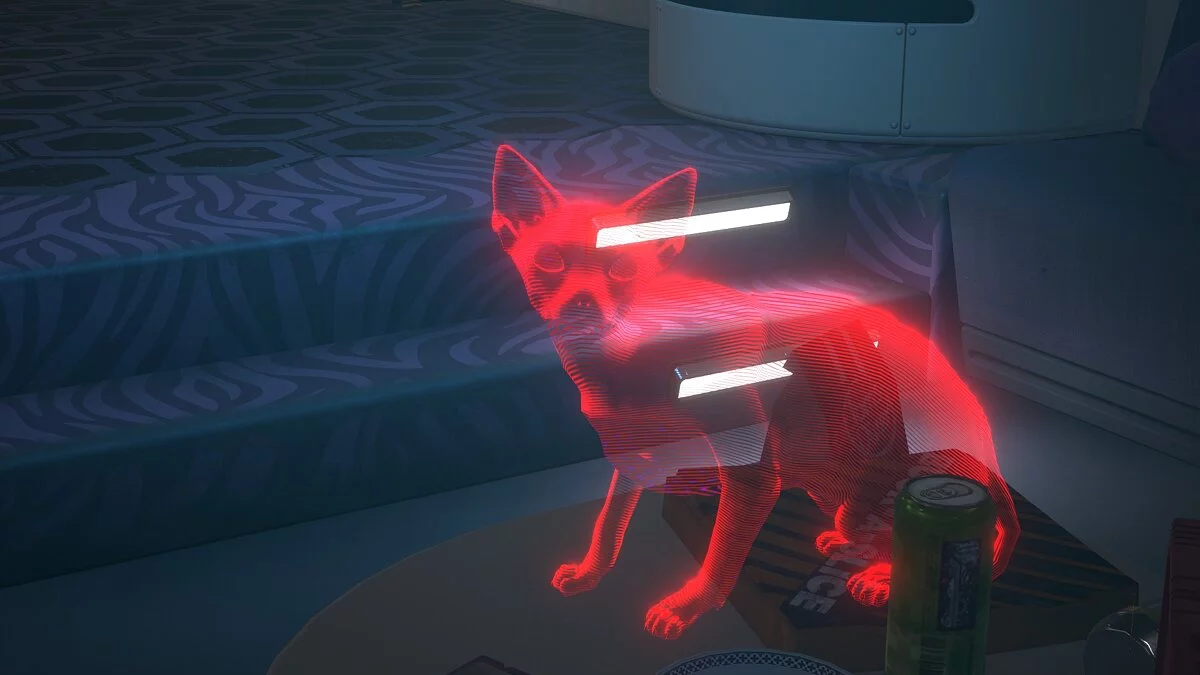 Cyberpunk 2077 — Голограмма кота