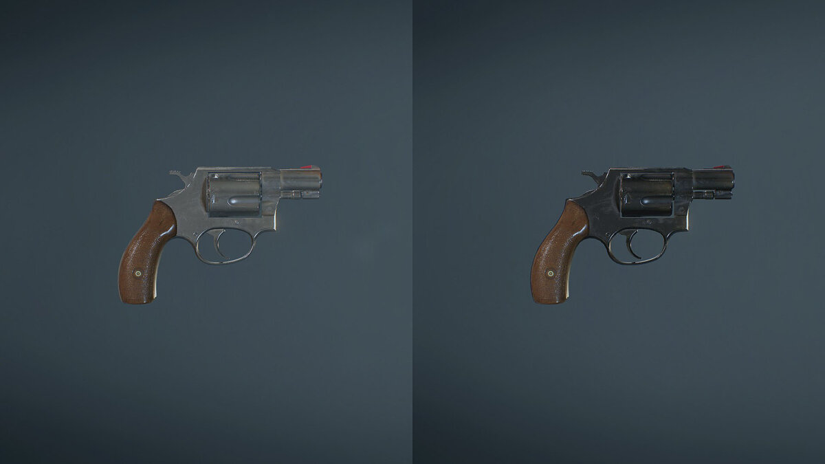 Resident Evil 2 — Revolver Smith and Wesson model 36