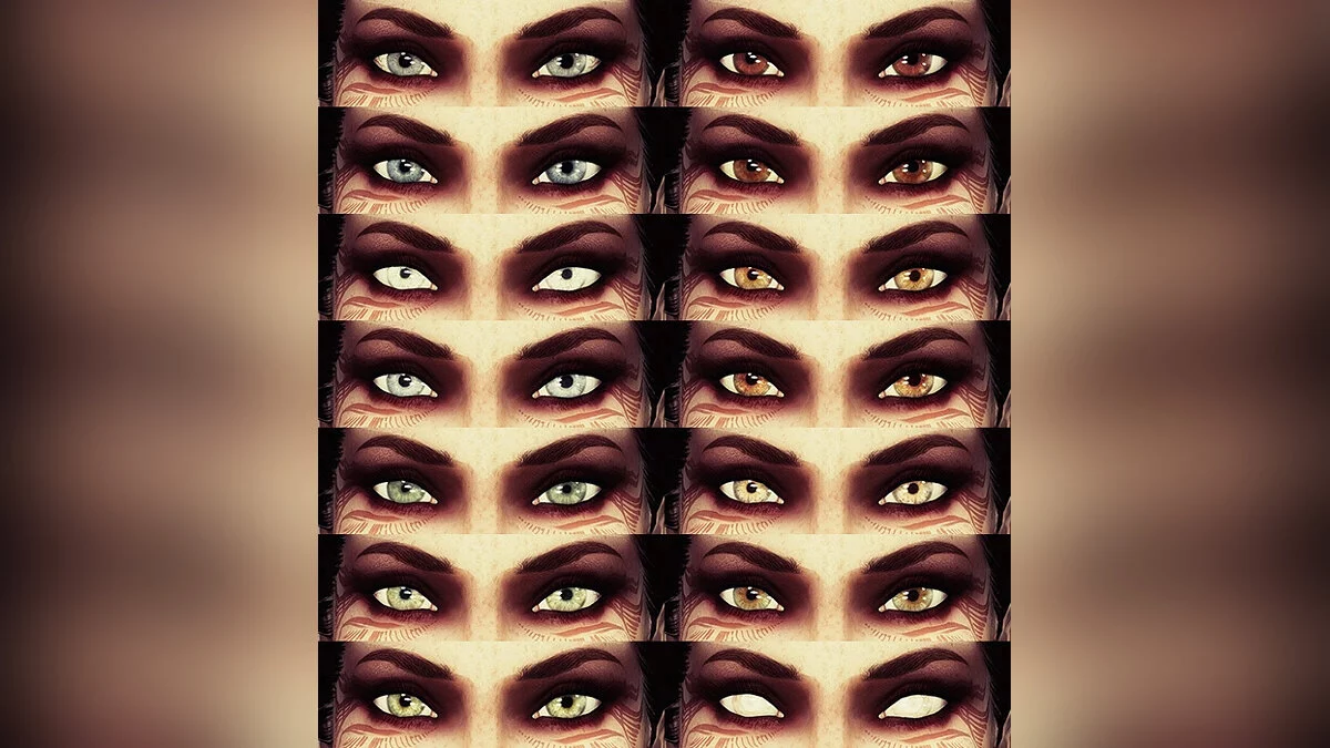 The Elder Scrolls 5: Skyrim Legendary Edition — Глаза из игры «Ведьмак 3: Дикая охота»