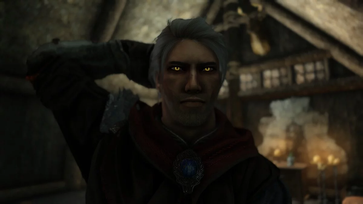 The Elder Scrolls 5: Skyrim Legendary Edition — Глаза из игры «Ведьмак 3: Дикая охота»