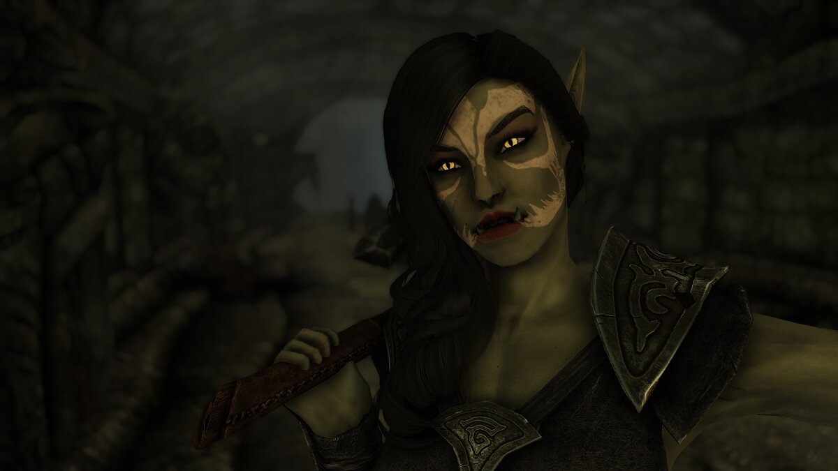 The Elder Scrolls 5: Skyrim Legendary Edition — Eyes from the game "The Witcher 3: Wild Hunt"