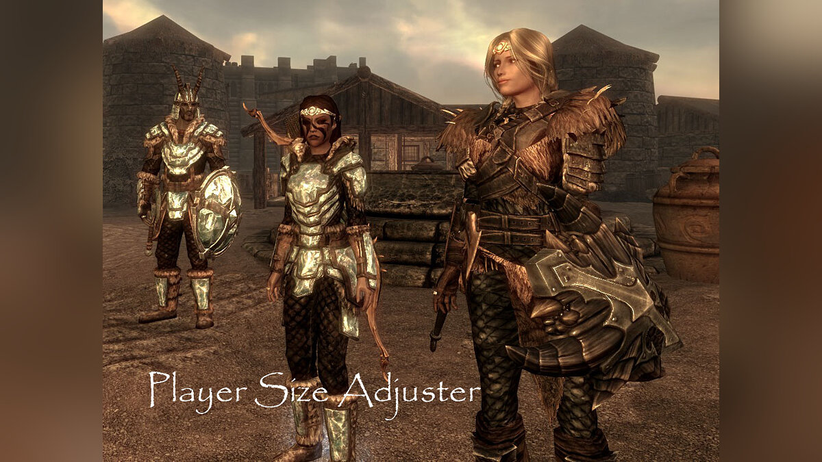 The Elder Scrolls 5: Skyrim Legendary Edition — Player size adjuster