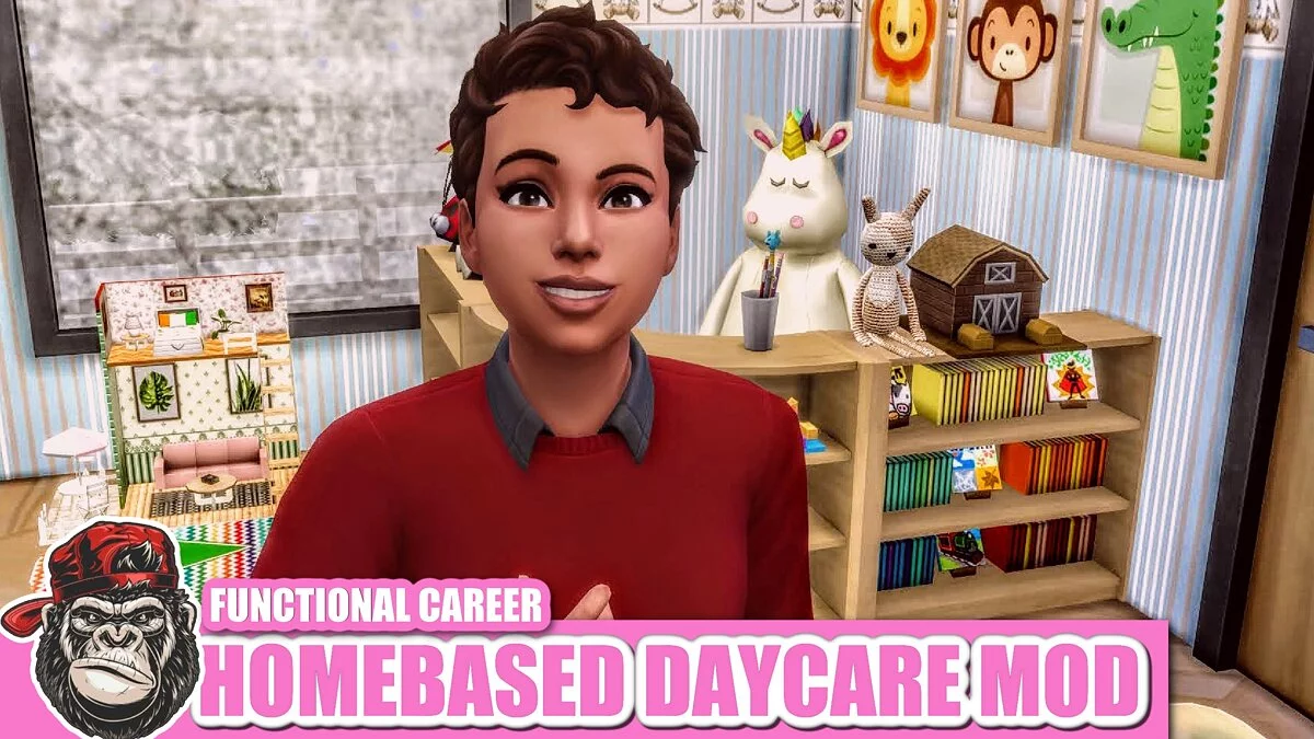 The Sims 4 — Kindergarten at home