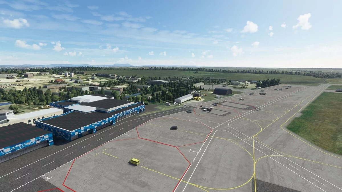 Microsoft Flight Simulator — Міжнародний аеропорт Сімферополь