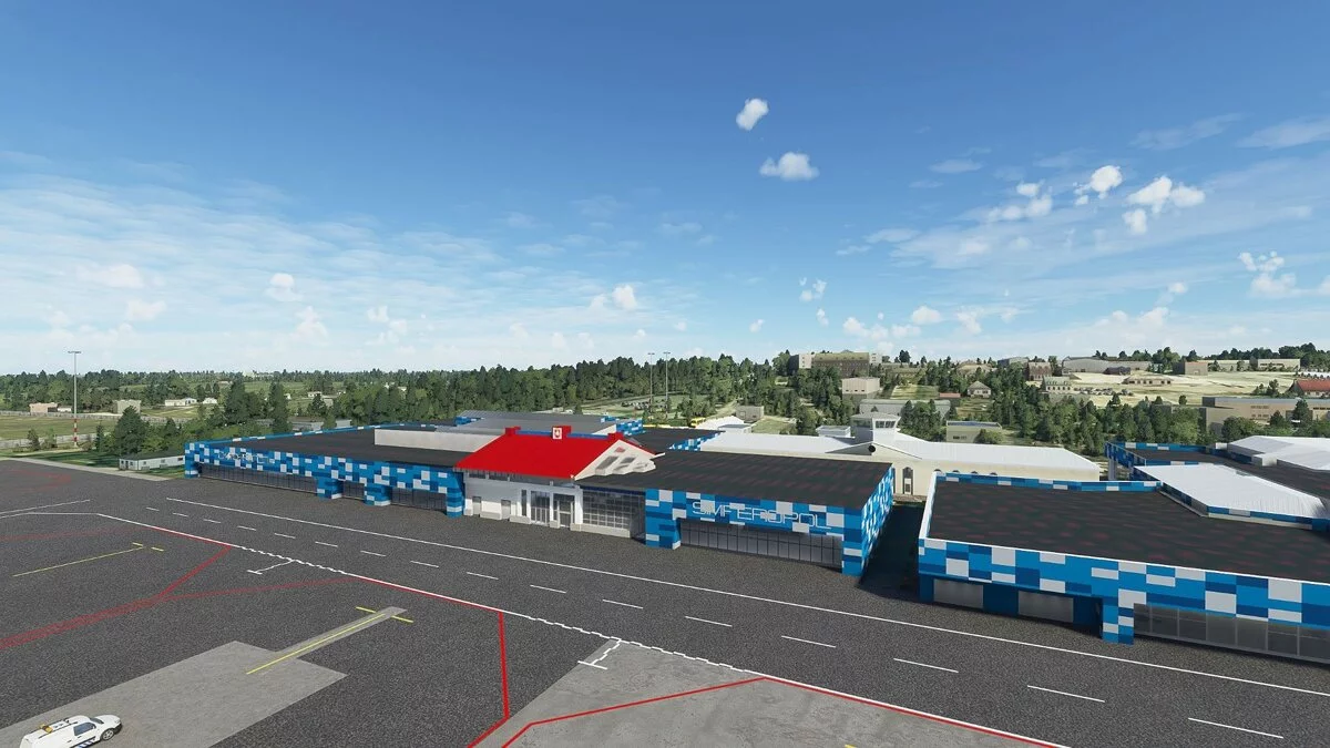 Microsoft Flight Simulator — Міжнародний аеропорт Сімферополь