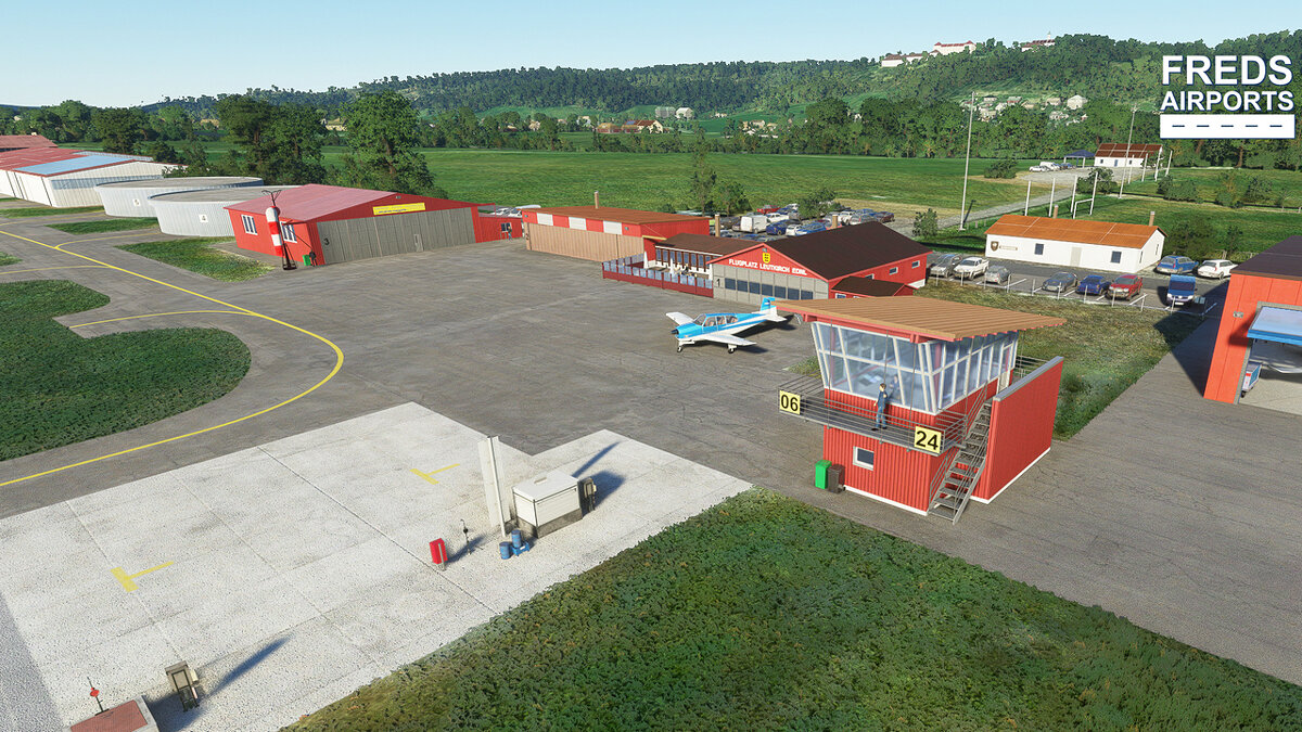 Microsoft Flight Simulator — Leutkirch airfield