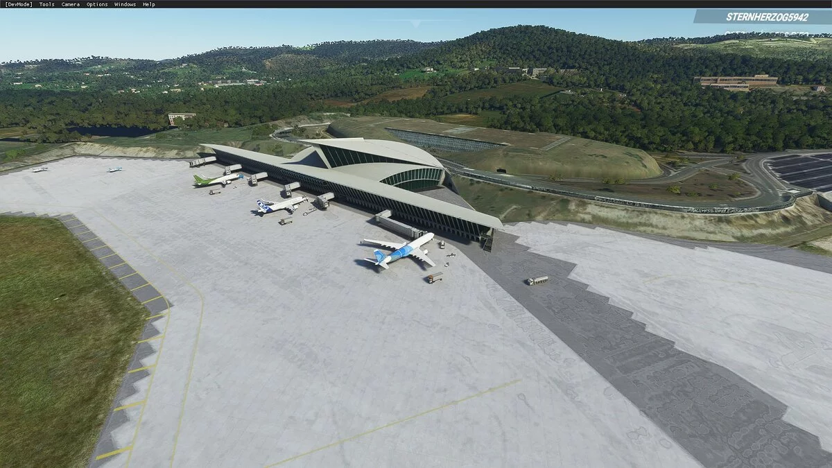 Microsoft Flight Simulator — Bilbao Airport