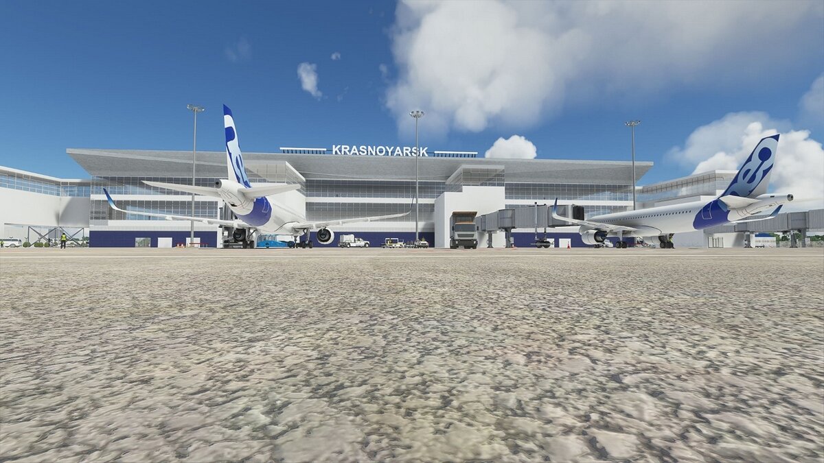 Microsoft Flight Simulator — Two new Krasnoyarsk airports