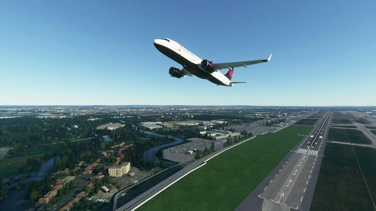 Microsoft Flight Simulator — Розмальовка для A320-Neo Air Canada