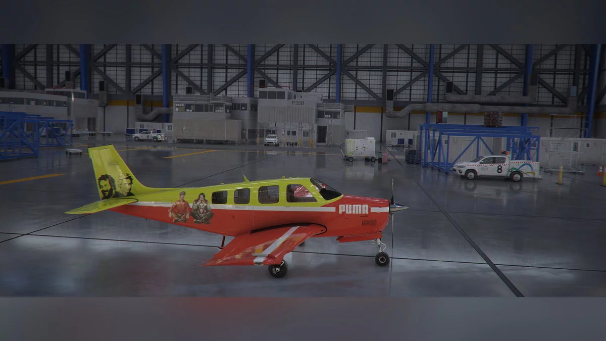 Microsoft Flight Simulator — Розмальовка «Бен та Кід» для літака Bonanza G36