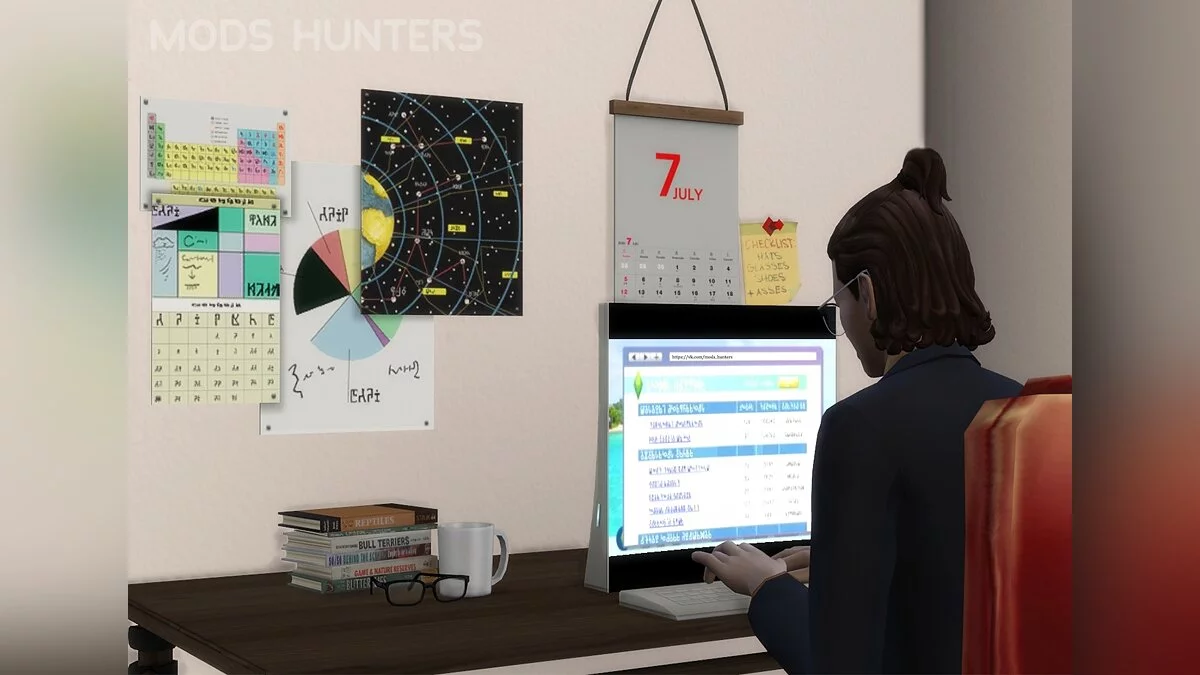 The Sims 4 — Part-time jobs on the Internet