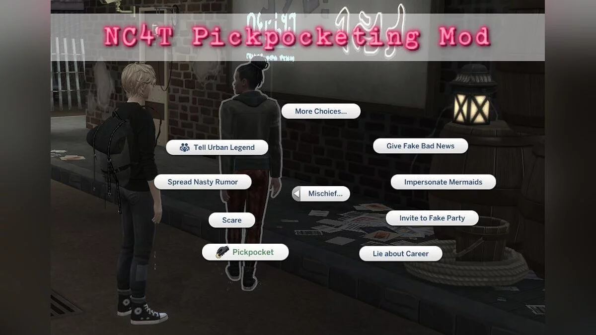 The Sims 4 — Pickpocket (03/20/2021)