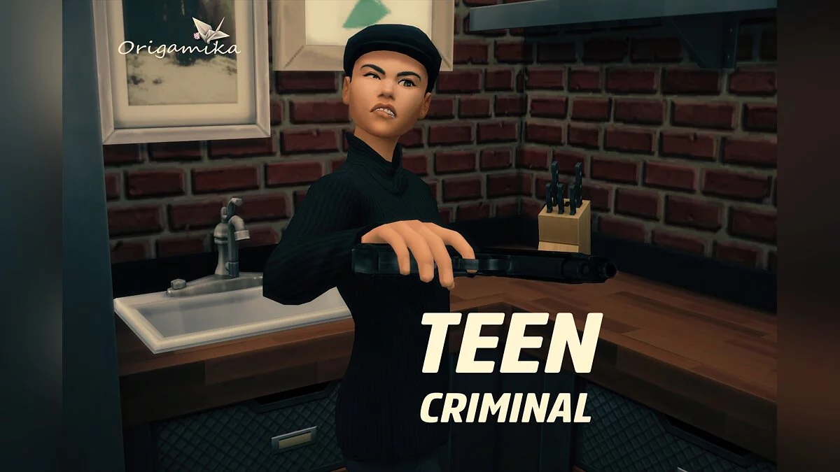 The Sims 4 — Carrera criminal para adolescentes.