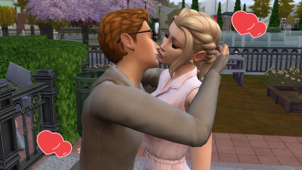 The Sims 4 — Replacing the first kiss animation (03/23/2021)