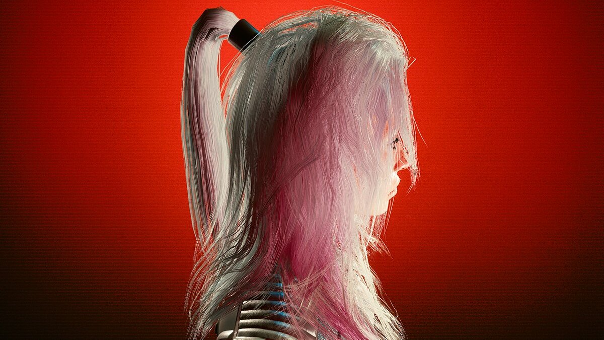 Cyberpunk 2077 — Hairstyle "Ponytail"