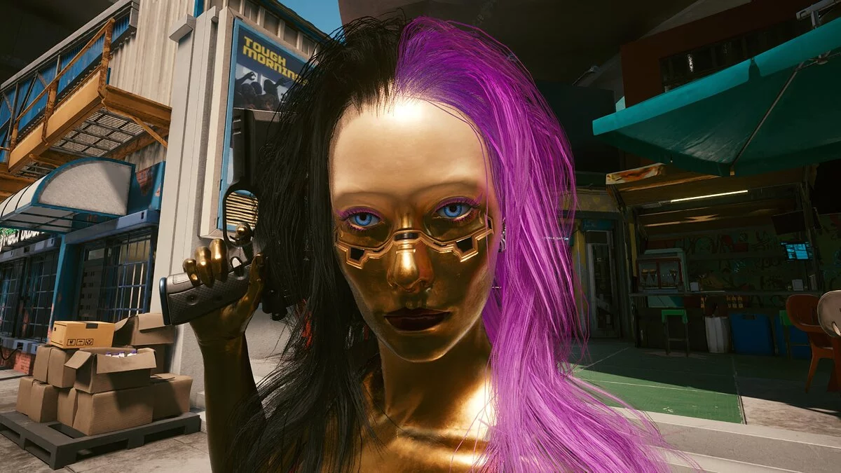 Cyberpunk 2077 — Пластиковая кожа