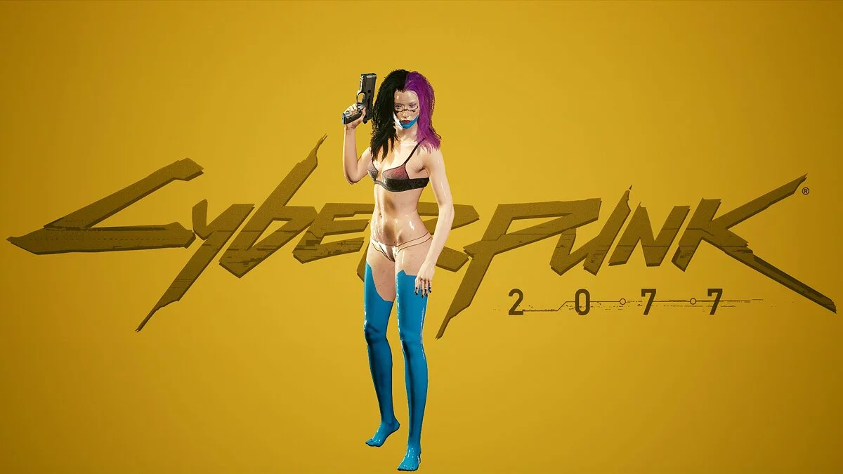 Cyberpunk 2077 — Plastic skin