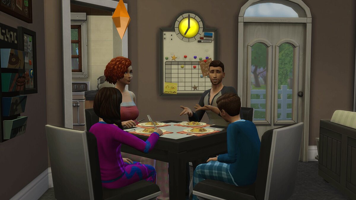 The Sims 4 — Characters eat and drink faster