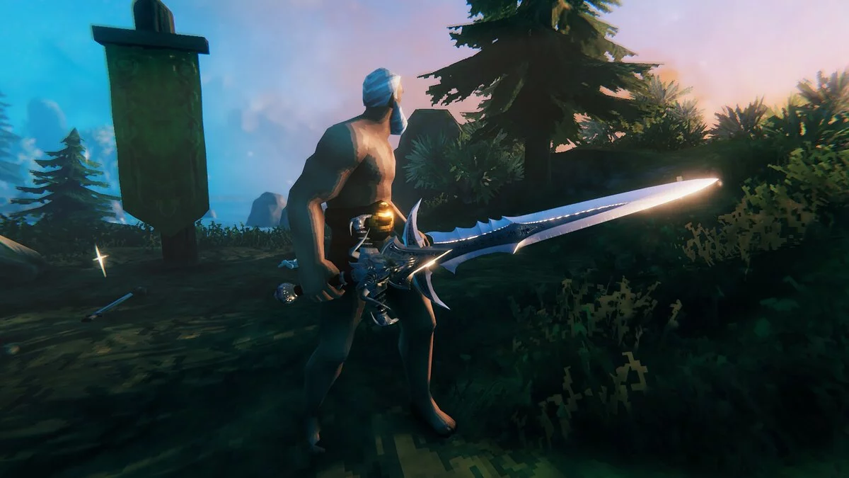 Valheim — Меч «Фростморн»