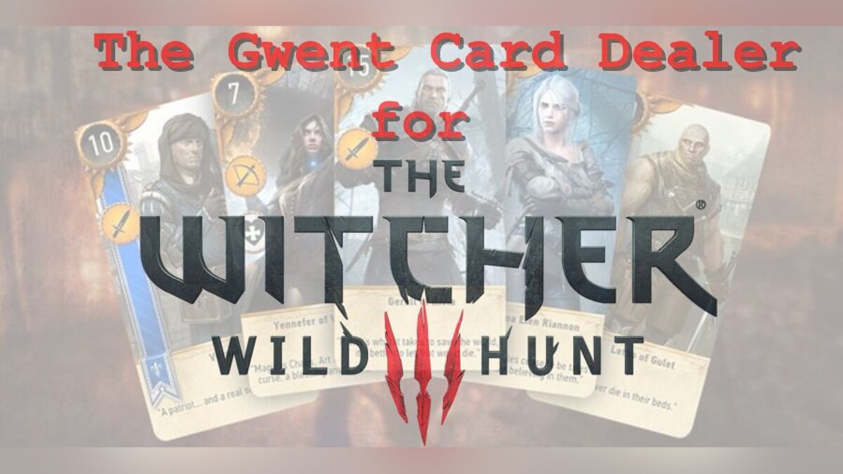 The Witcher 3: Wild Hunt — Gwent Card Trader