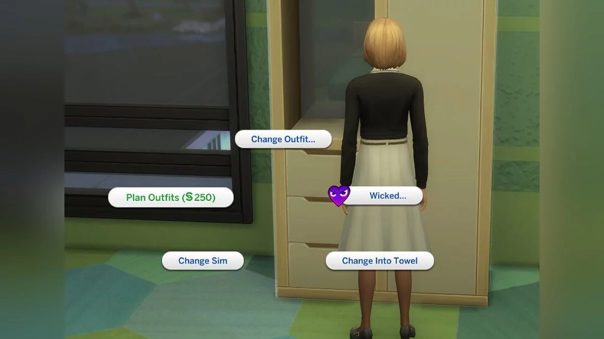 The Sims 4 — Paid outfit change