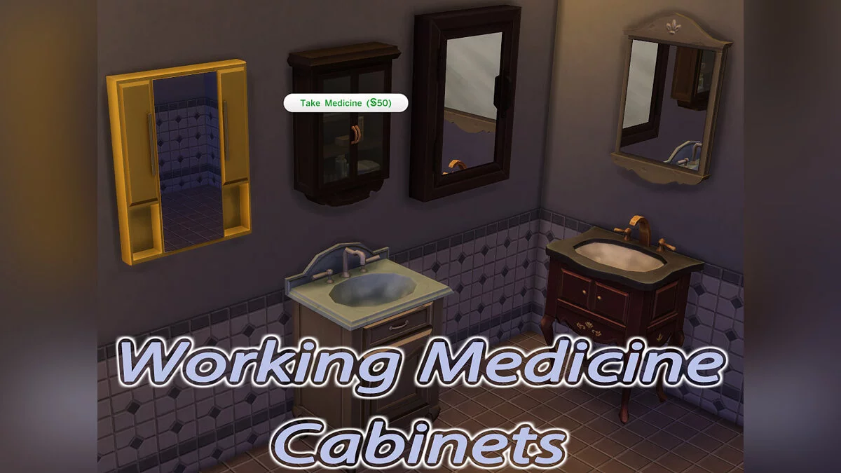 The Sims 4 — Functional first aid kits (03/27/2021)