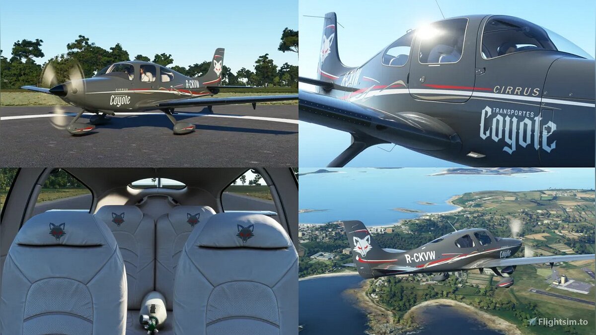 Microsoft Flight Simulator — Skypark coloring set