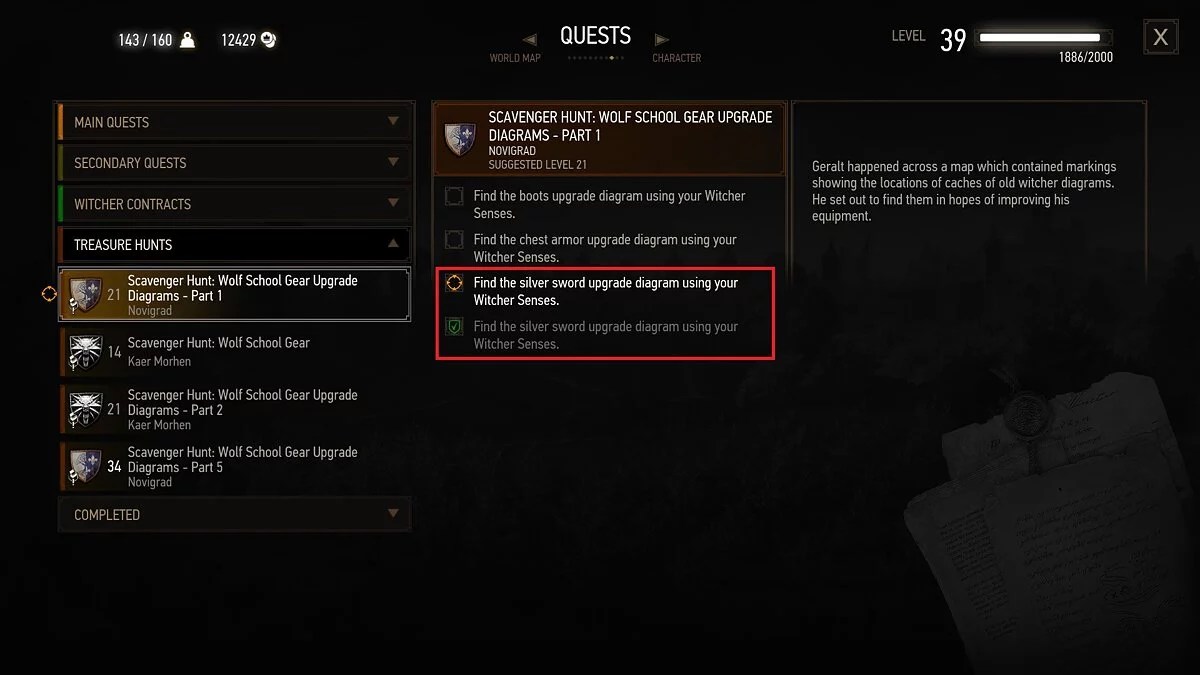 The Witcher 3: Wild Hunt - Complete Edition — Fix for duplicate quest objective