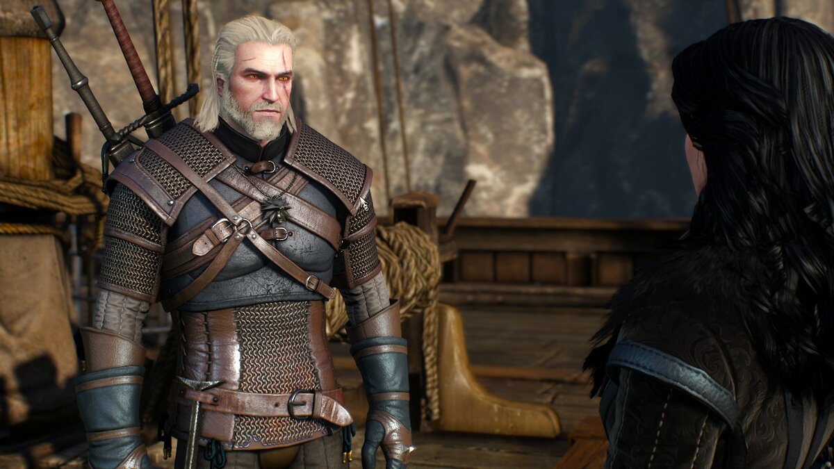 The Witcher 3: Wild Hunt - Complete Edition — Improved leather effect