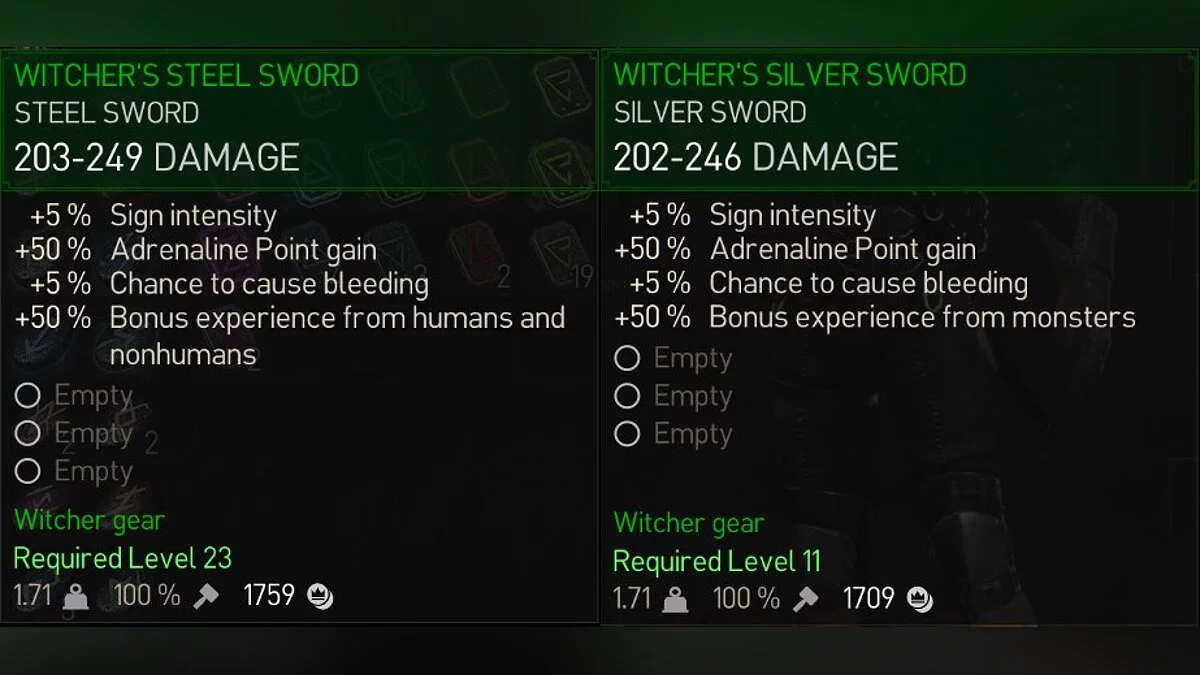 The Witcher 3: Wild Hunt - Complete Edition — Серебро и сталь