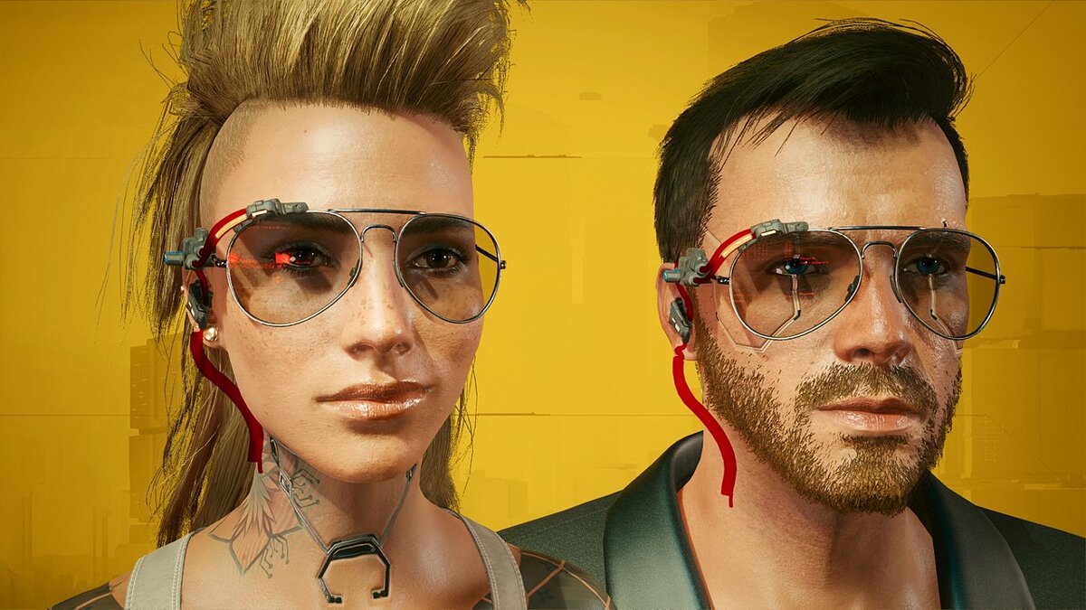 Cyberpunk 2077 — Kirka glasses and cyberware