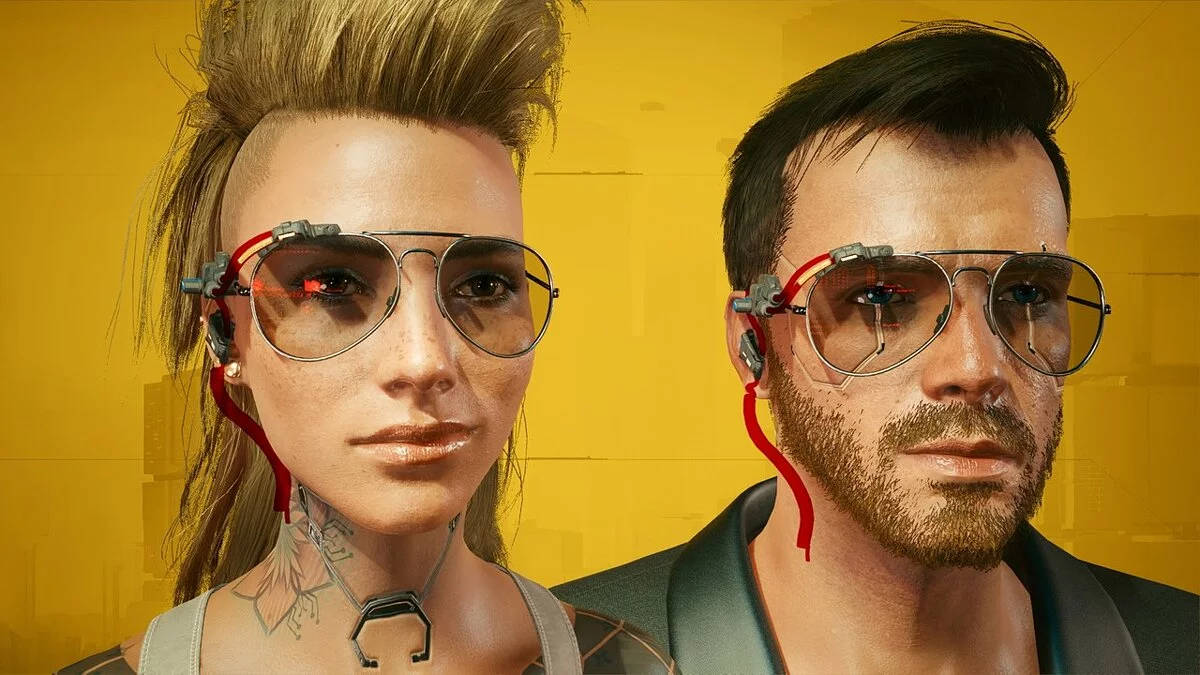 Cyberpunk 2077 — Kirka glasses and cyberware