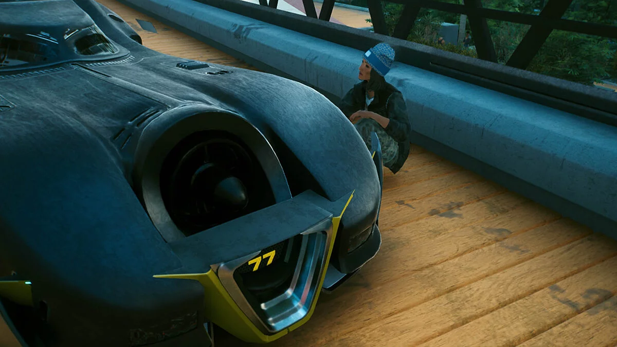 Cyberpunk 2077 — Бетмобіль