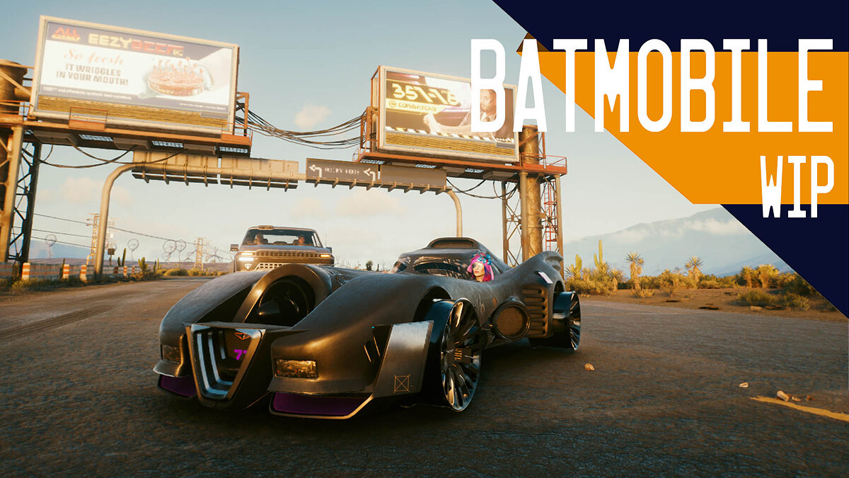 Cyberpunk 2077 — Batmobile