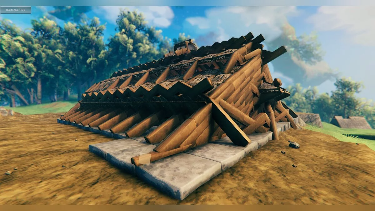 Valheim — Лесной домик
