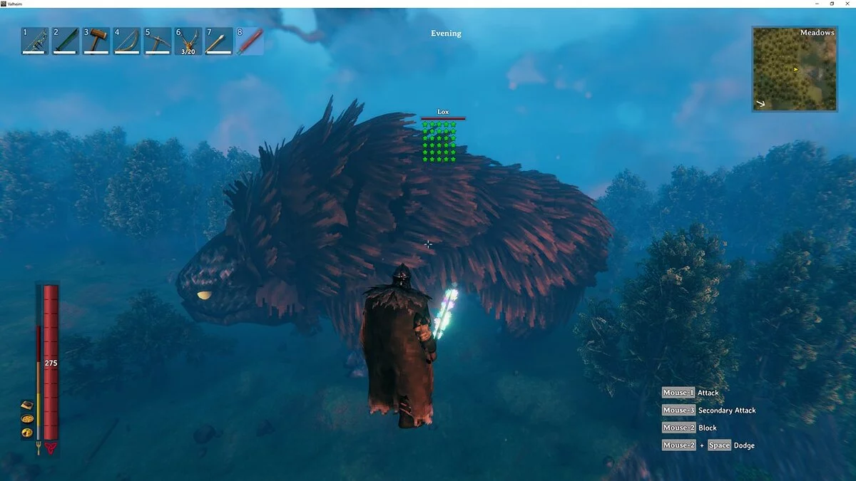 Valheim — Уровень существ и контроль добычи