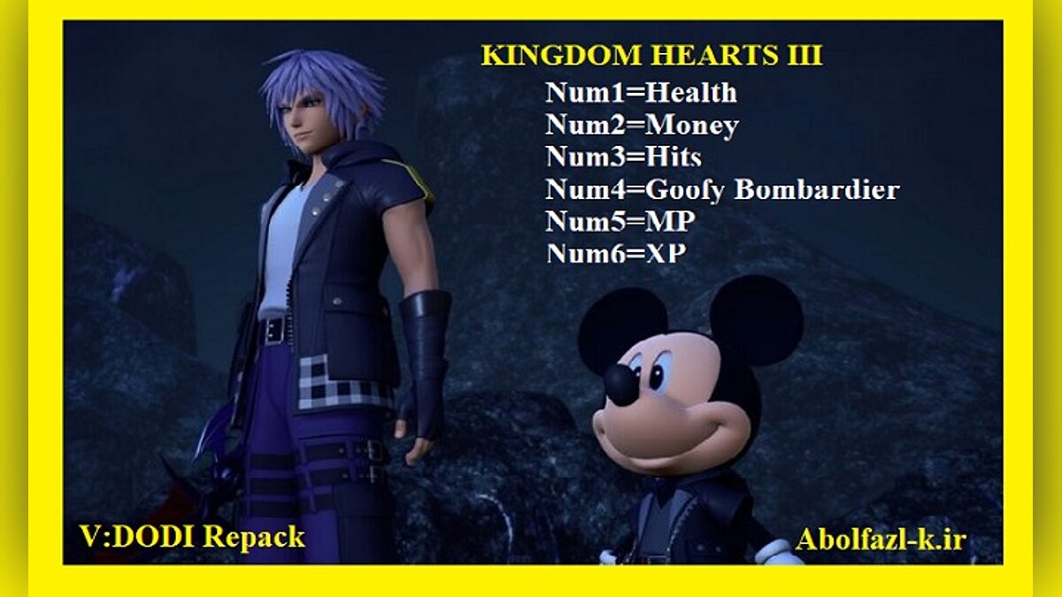 Kingdom Hearts 3 — Trainer (+6) [1.0]