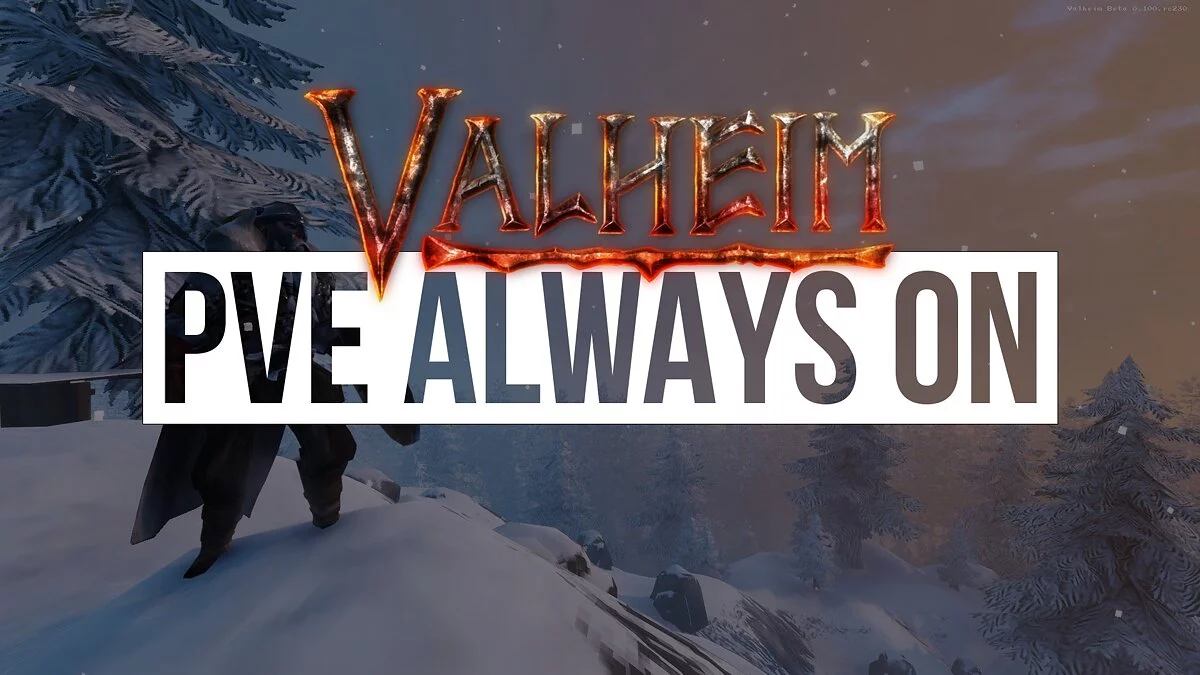 Valheim — PVE siempre está activado