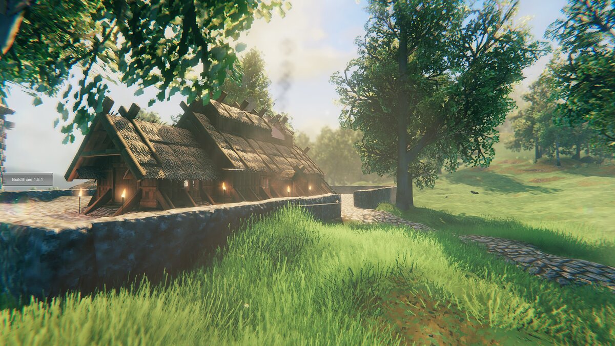 Valheim — Viking longhouse