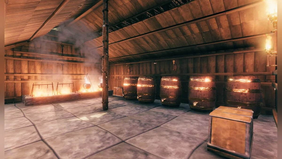 Valheim — Простой ферментационный дом