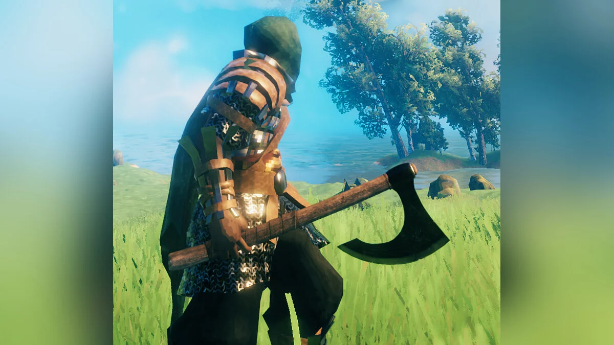 Valheim — Bearded iron ax