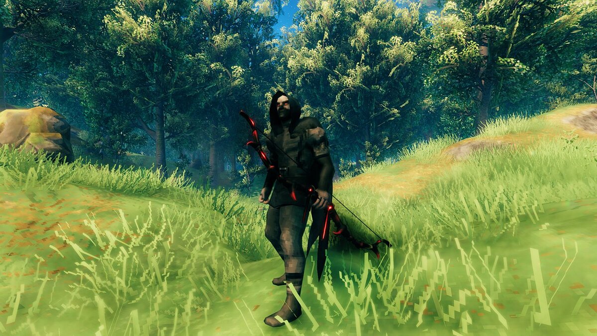 Valheim — Troll armor and draugr bow